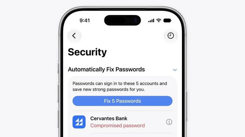 Apple добавит в Passwords автоматическую замену слабых и скомпрометированных паролей