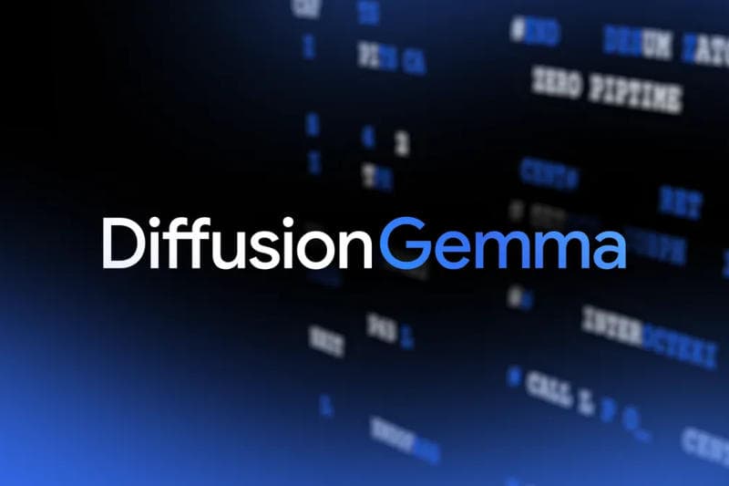 Google показала открытую ИИ‑модель DiffusionGemma с иным подходом к генерации текста