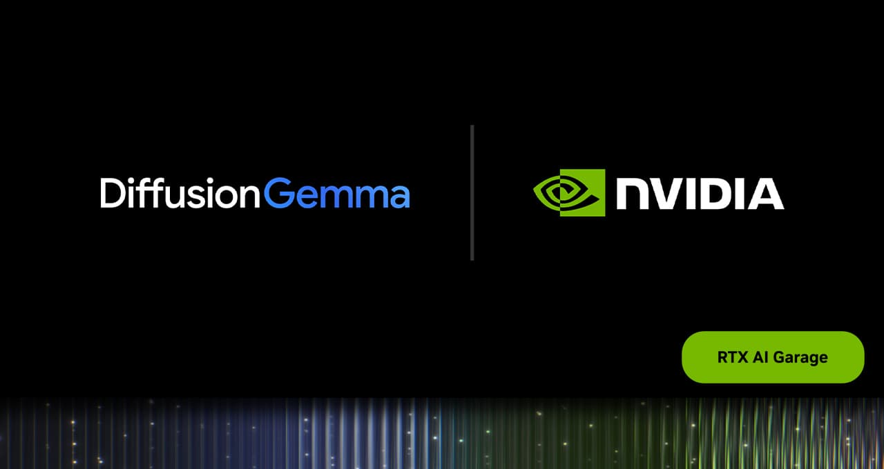NVIDIA оптимизировала DiffusionGemma от Google DeepMind для локального запуска на RTX и DGX