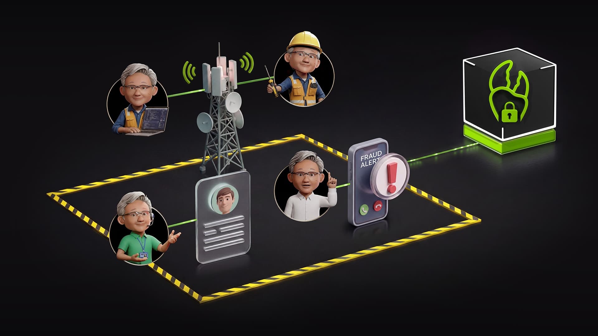 NVIDIA представила инструменты для автономных AI‑агентов в телеком‑операциях