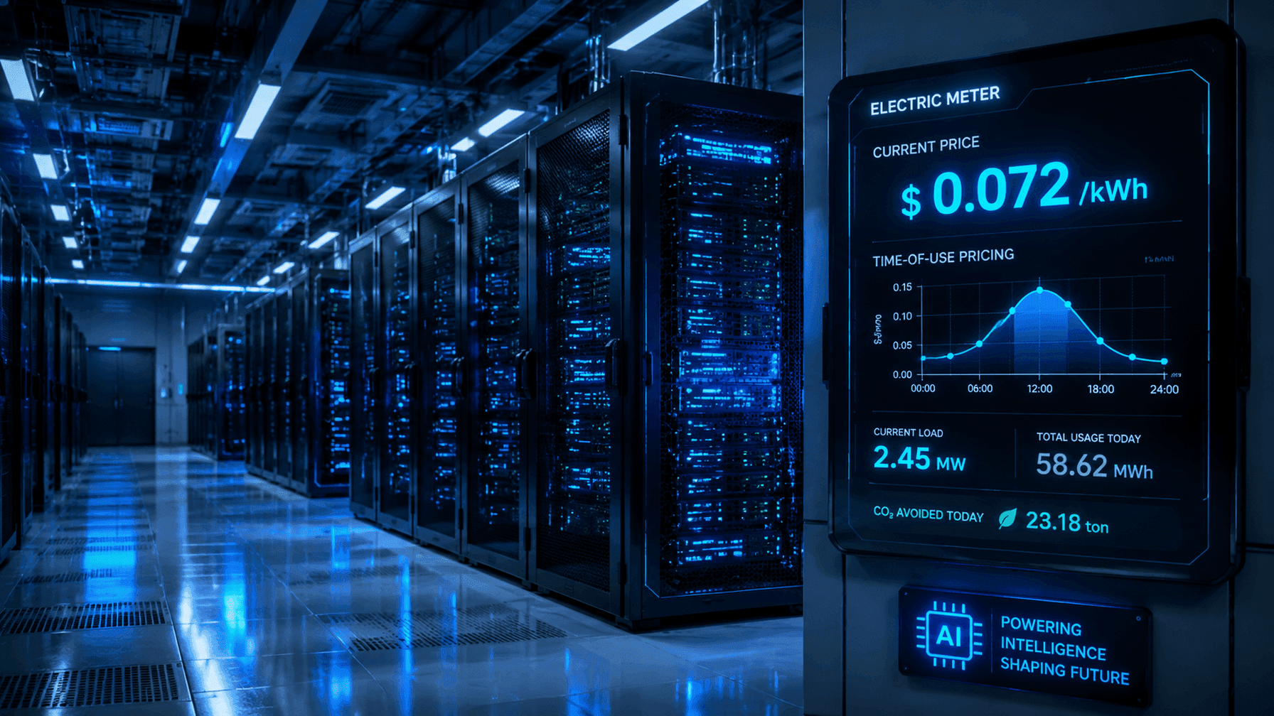 Стоимость электроэнергии влияет на размещение AI‑дата‑центров в Китае