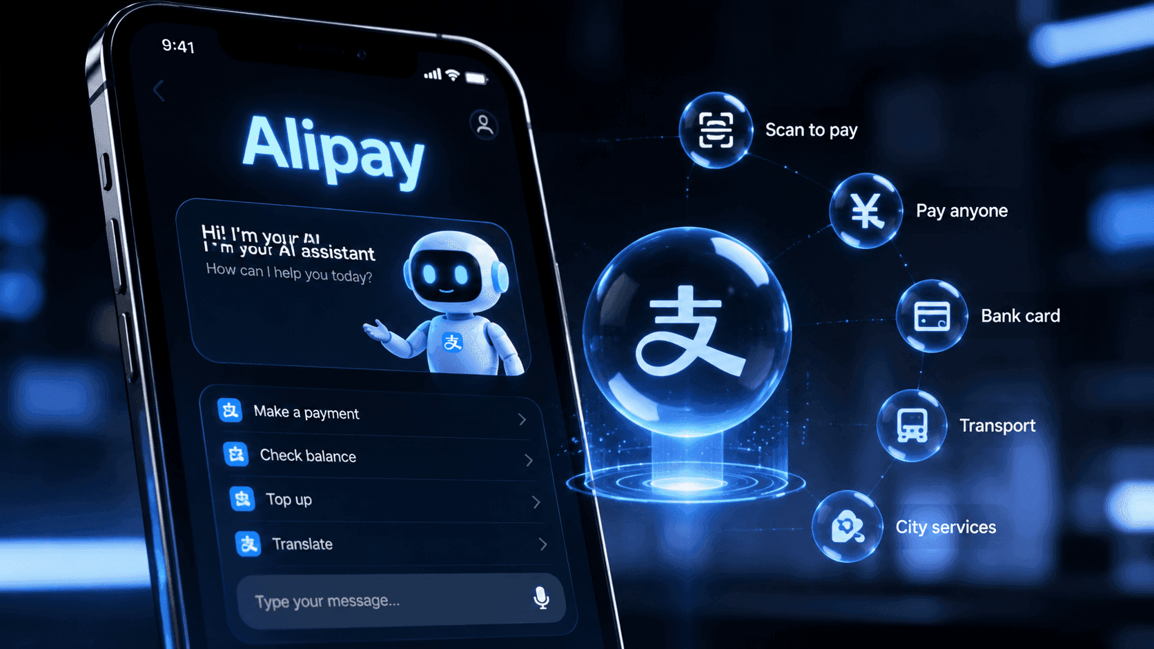Ant Group тестирует AI-версию Alipay с диалоговым интерфейсом