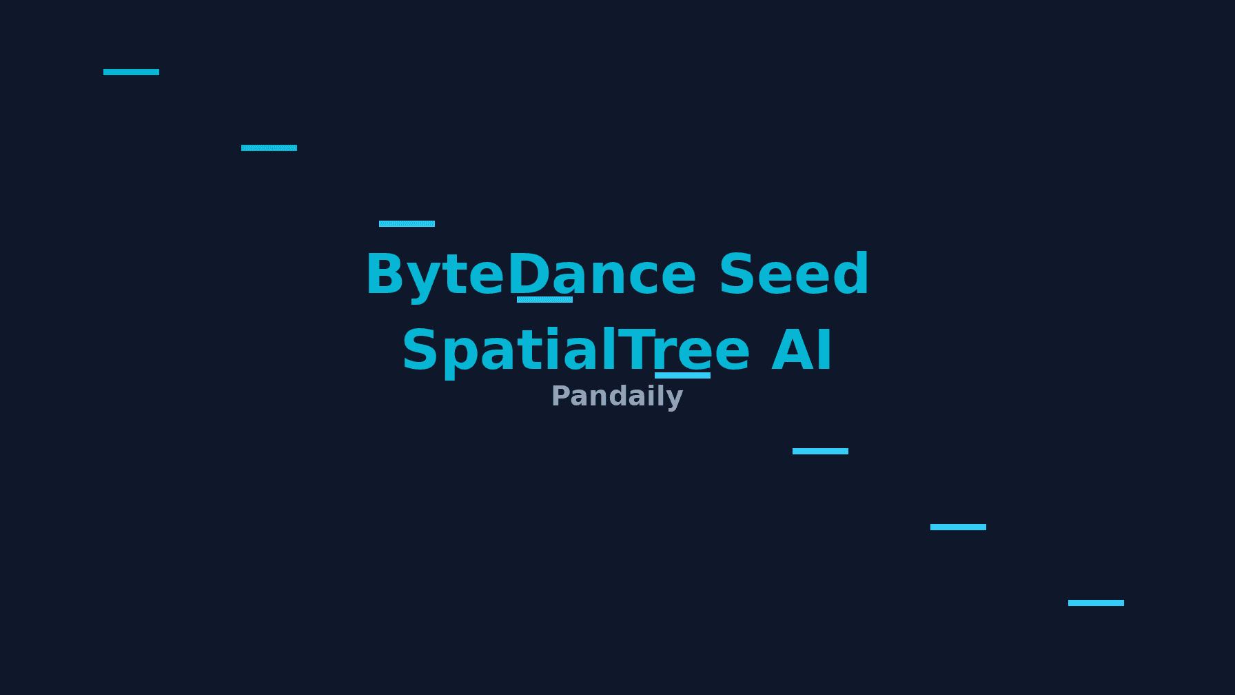 Фреймворк SpatialTree для пространственного интеллекта MLLM принят на CVPR 2026