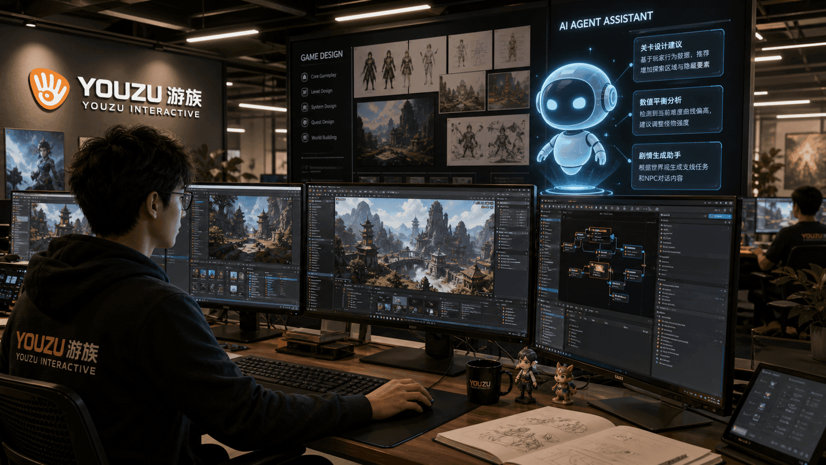 Youzu Interactive внедрила AI-агентов для более чем 75% сотрудников