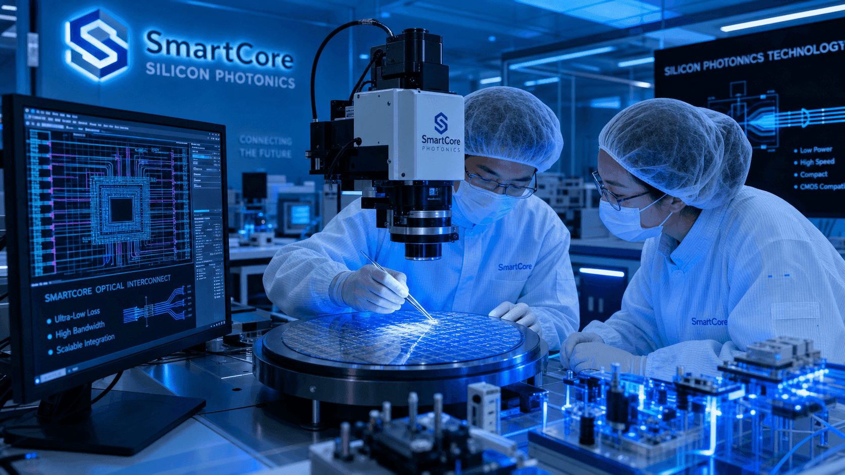 SmartCore привлекла десятки миллионов юаней на разработку оптических interconnect-чиплетов для ИИ-кластеров