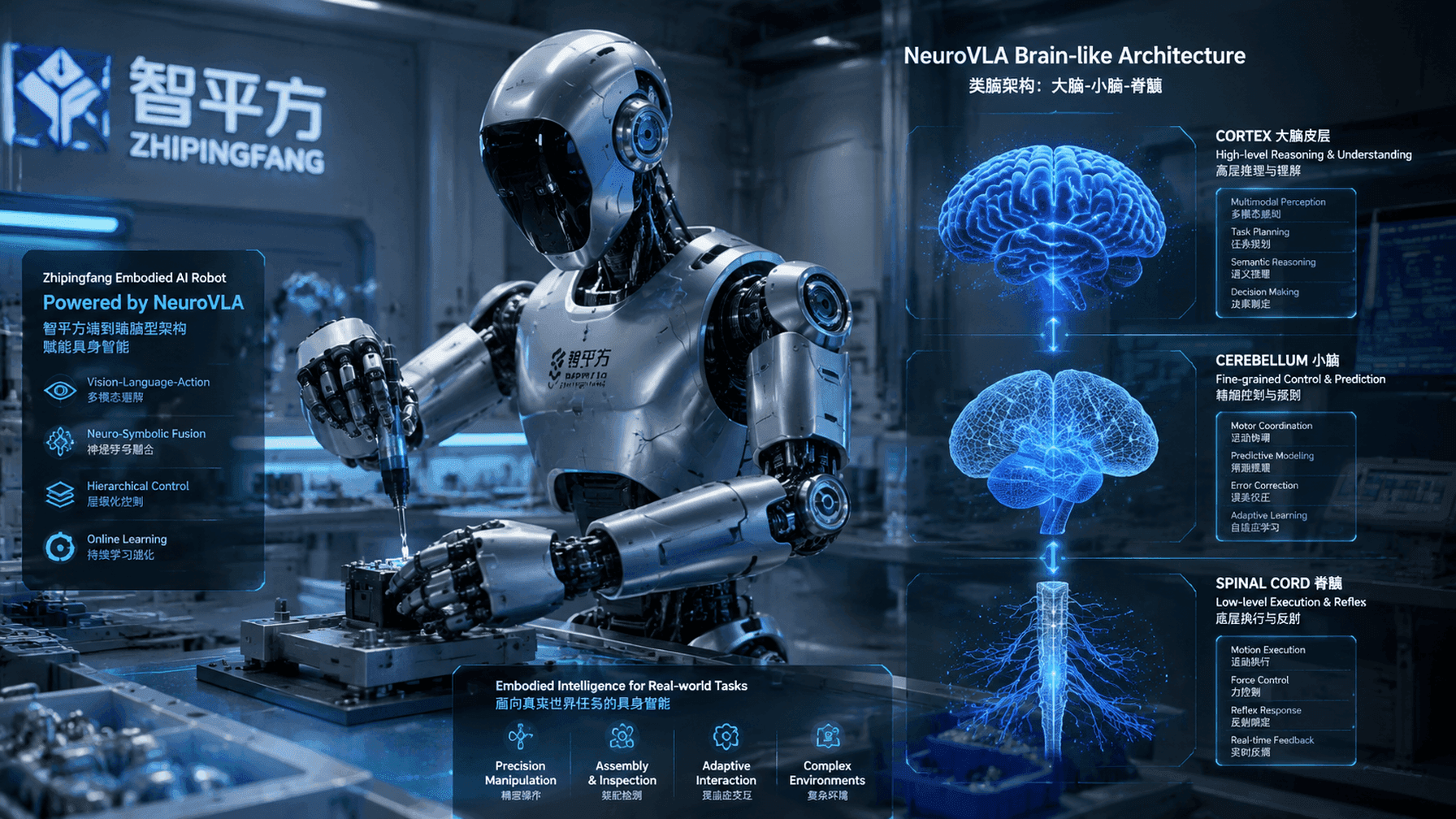 Embodied AI‑стартап Zhipingfang привлёк около 5 млрд юаней и достиг оценки выше 20 млрд юаней