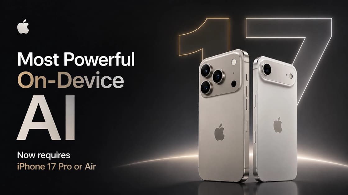 Лучшие AI‑функции iOS 27 требуют 12GB unified memory и недоступны на базовом iPhone 17