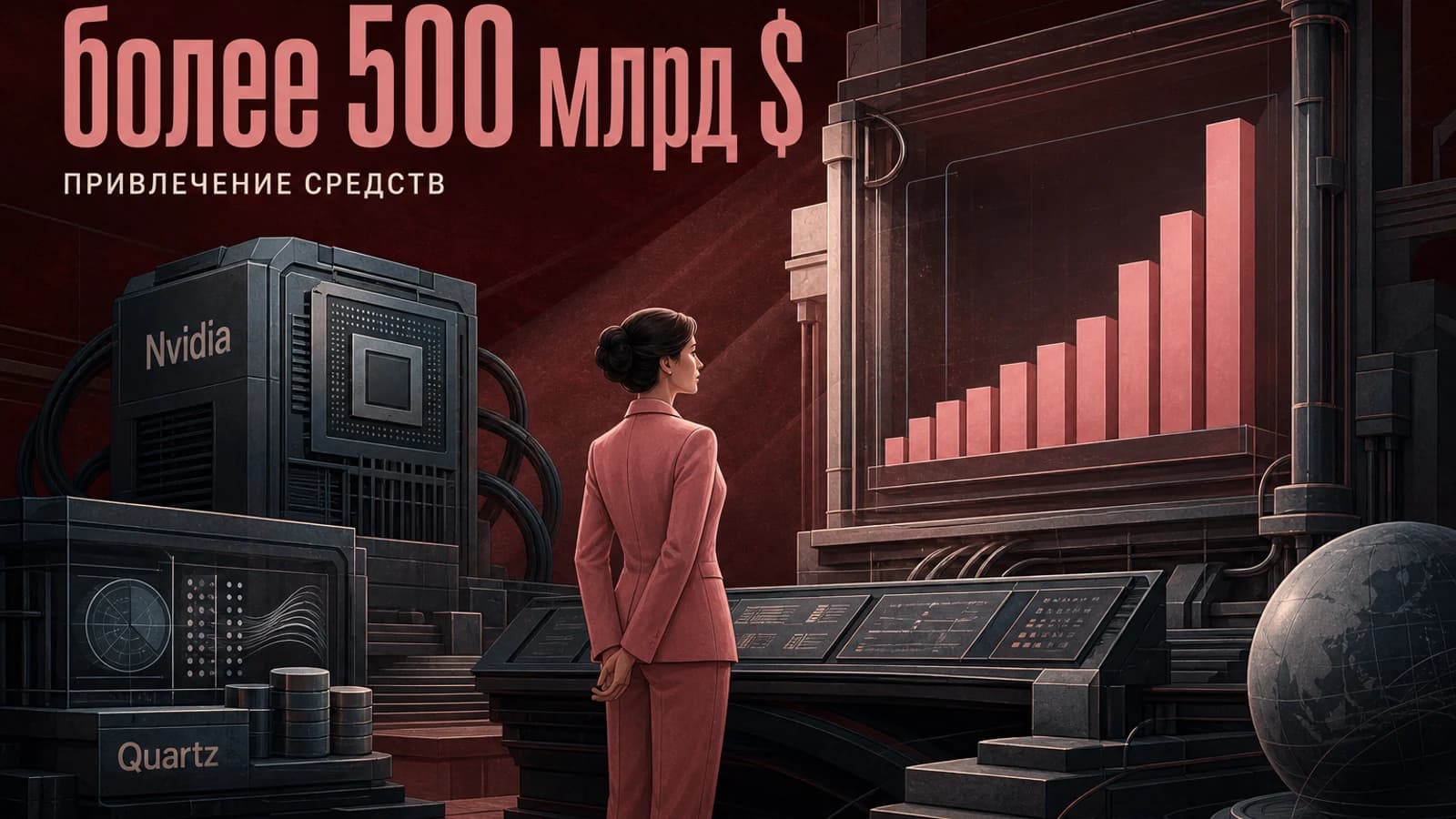 Инфографика: более 500 млрд $ привлечение средств