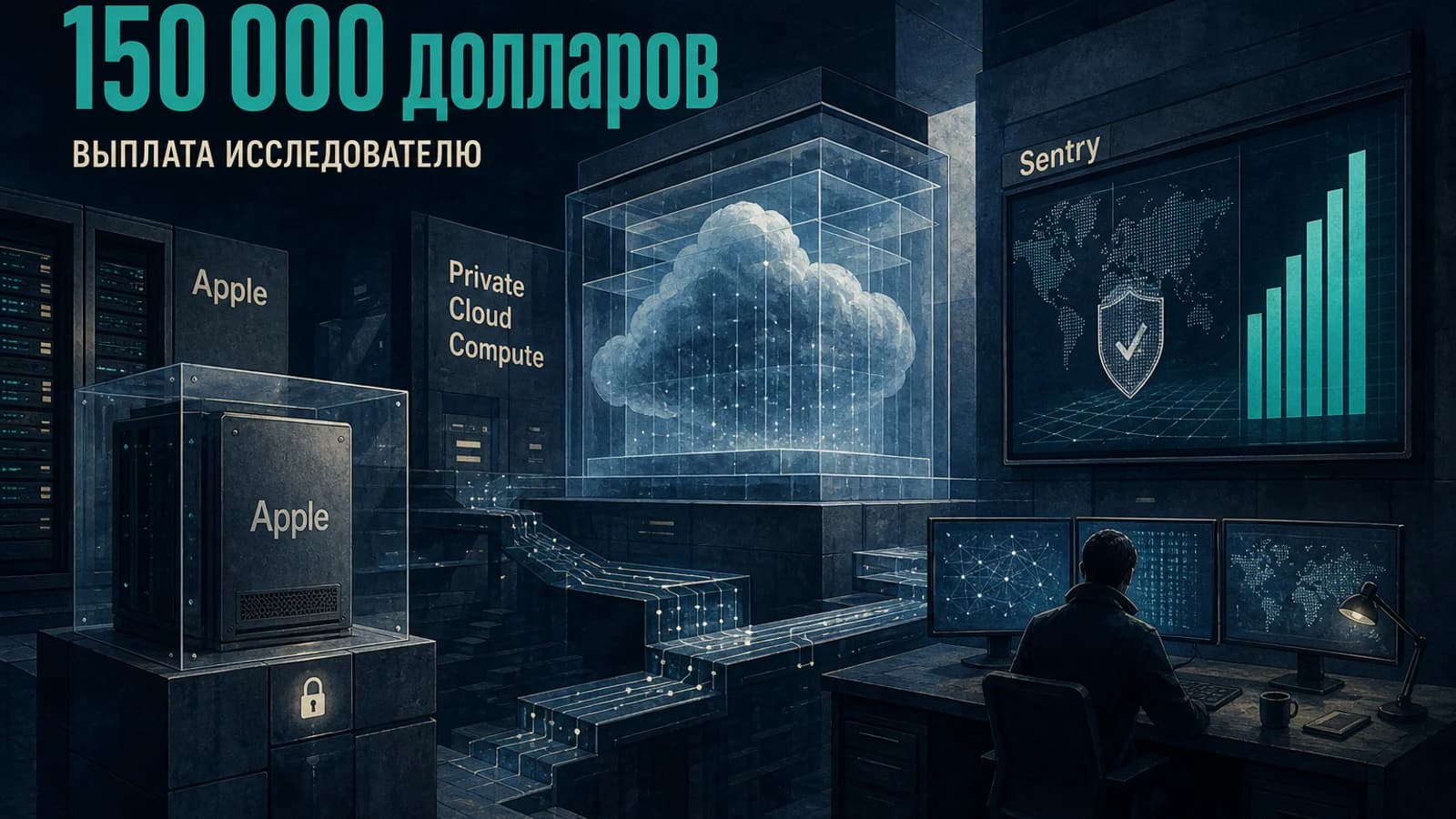 Инфографика: 150 000 долларов выплата исследователю