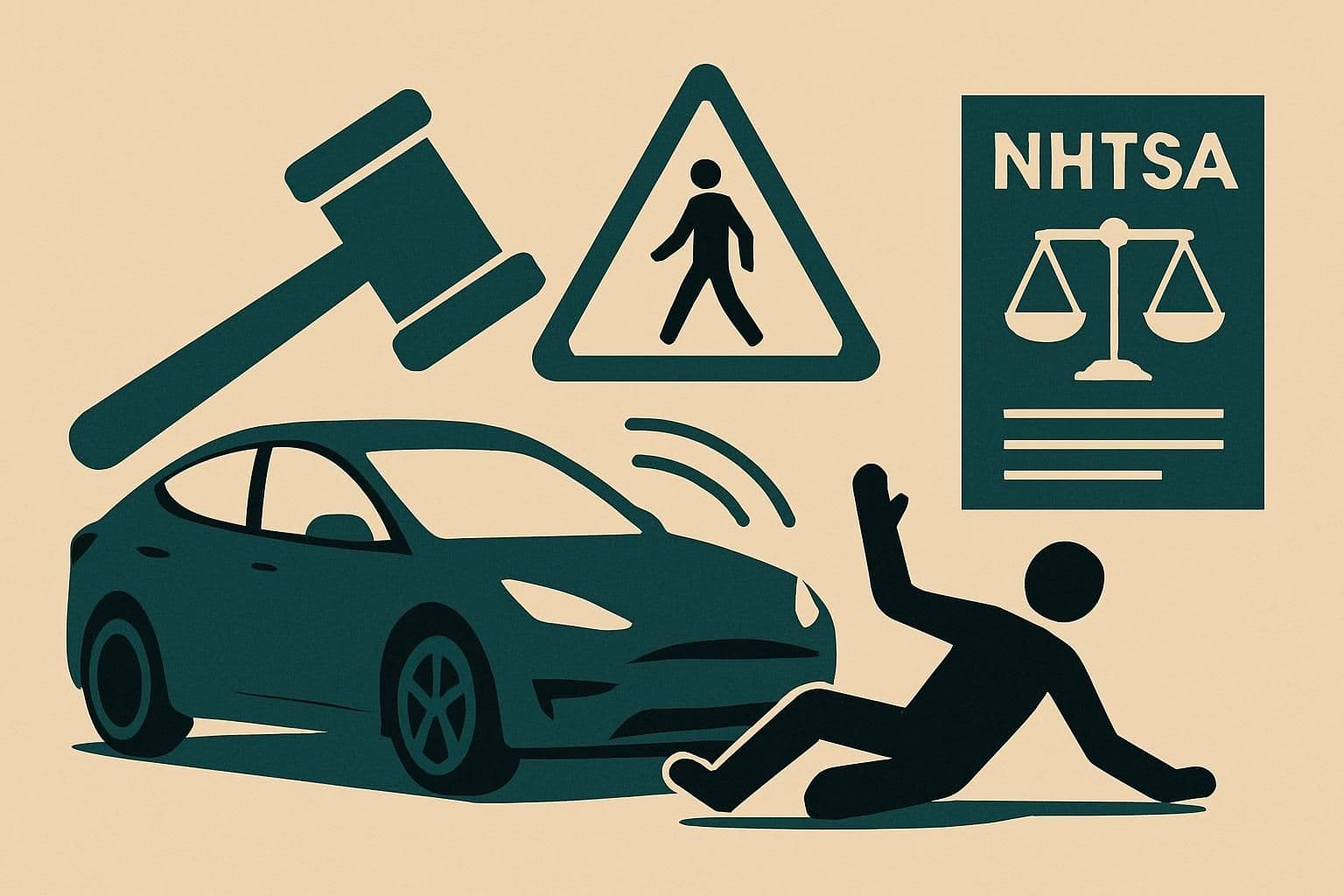 Tesla урегулировала иск по делу о смертельном наезде на пешехода при включённом FSD, расследование NHTSA продолжается