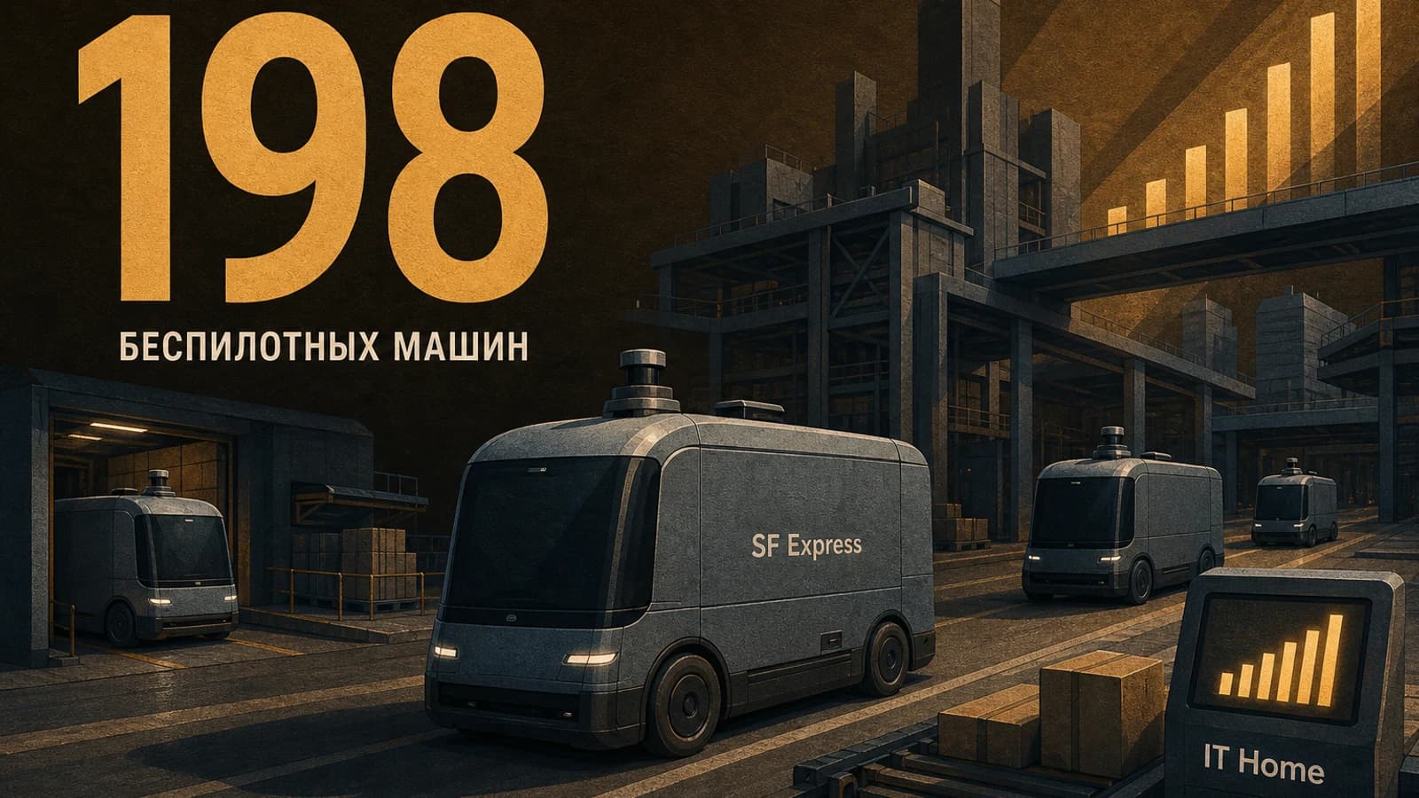 Инфографика: 198 беспилотных машин