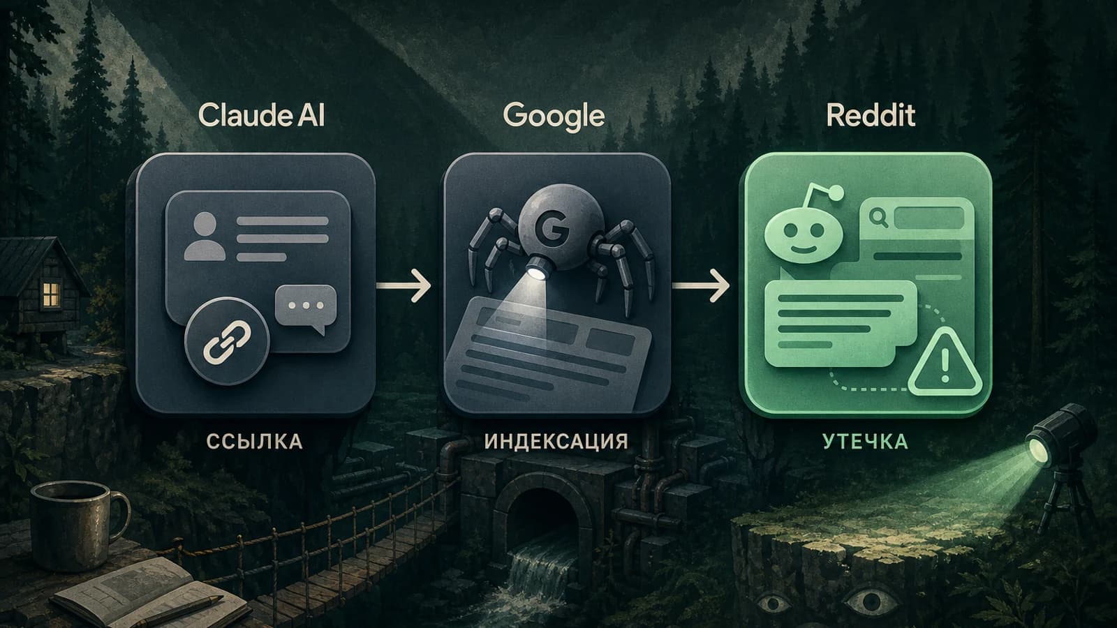 Инфографика: Google — риск утечки переписки