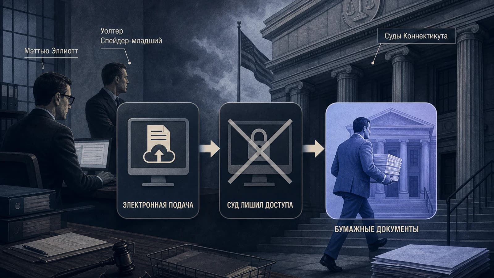 Инфографика: суд — документы придется приносить на бумаге