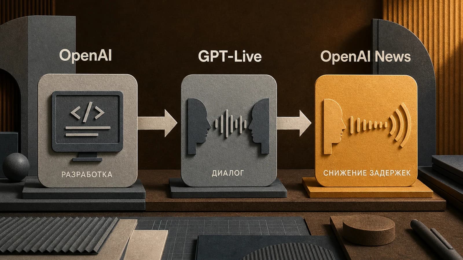 Инфографика: OpenAI — снижение задержек диалога