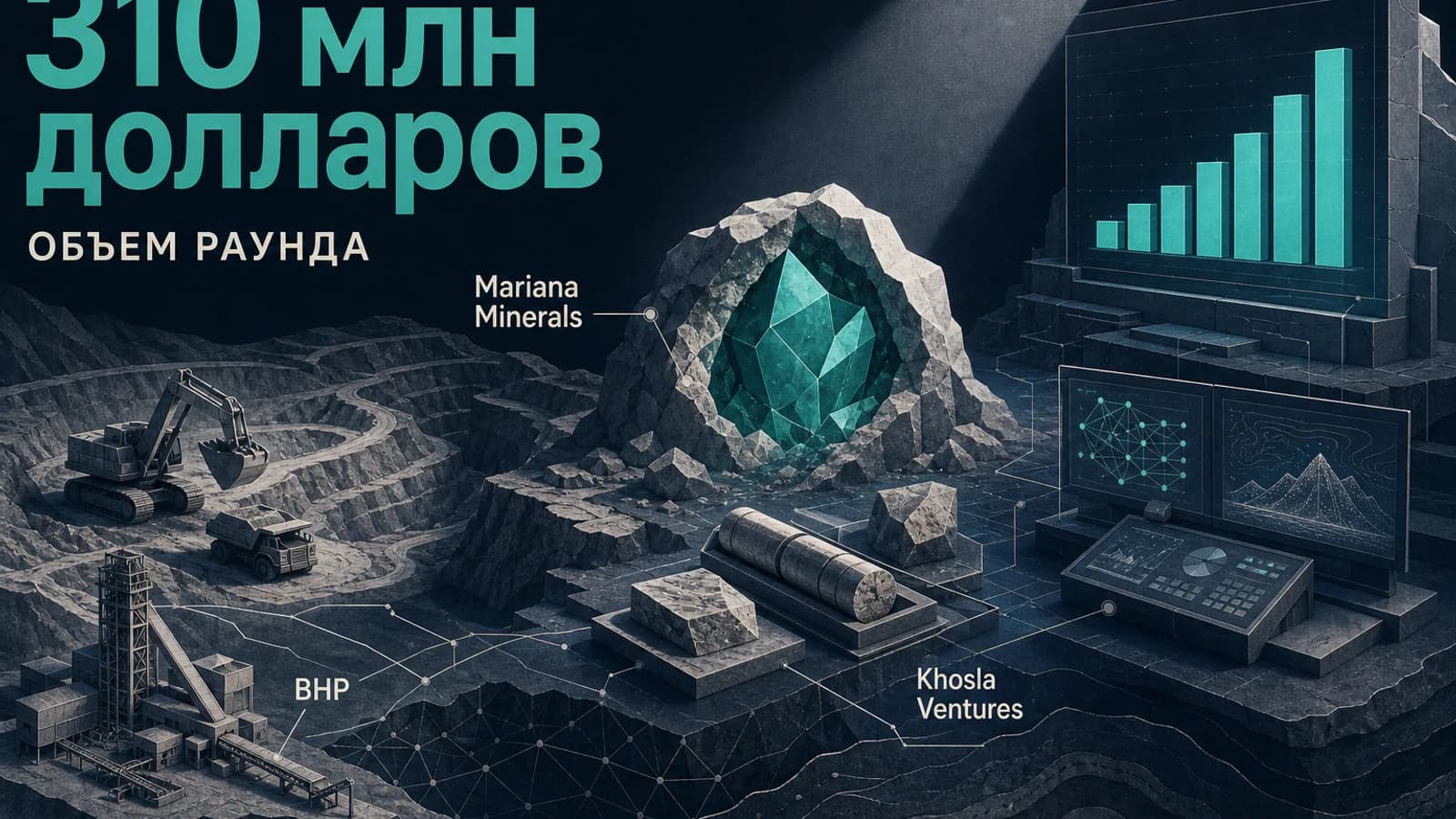 Инфографика: 310 млн долларов объем раунда