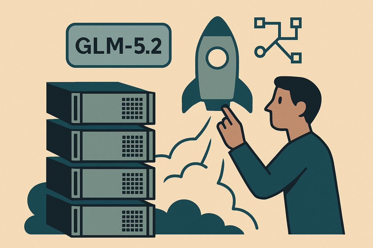 Энтузиаст запустил GLM-5.2 с MTP speculative decode на кластере из 4× DGX Spark (GB10)