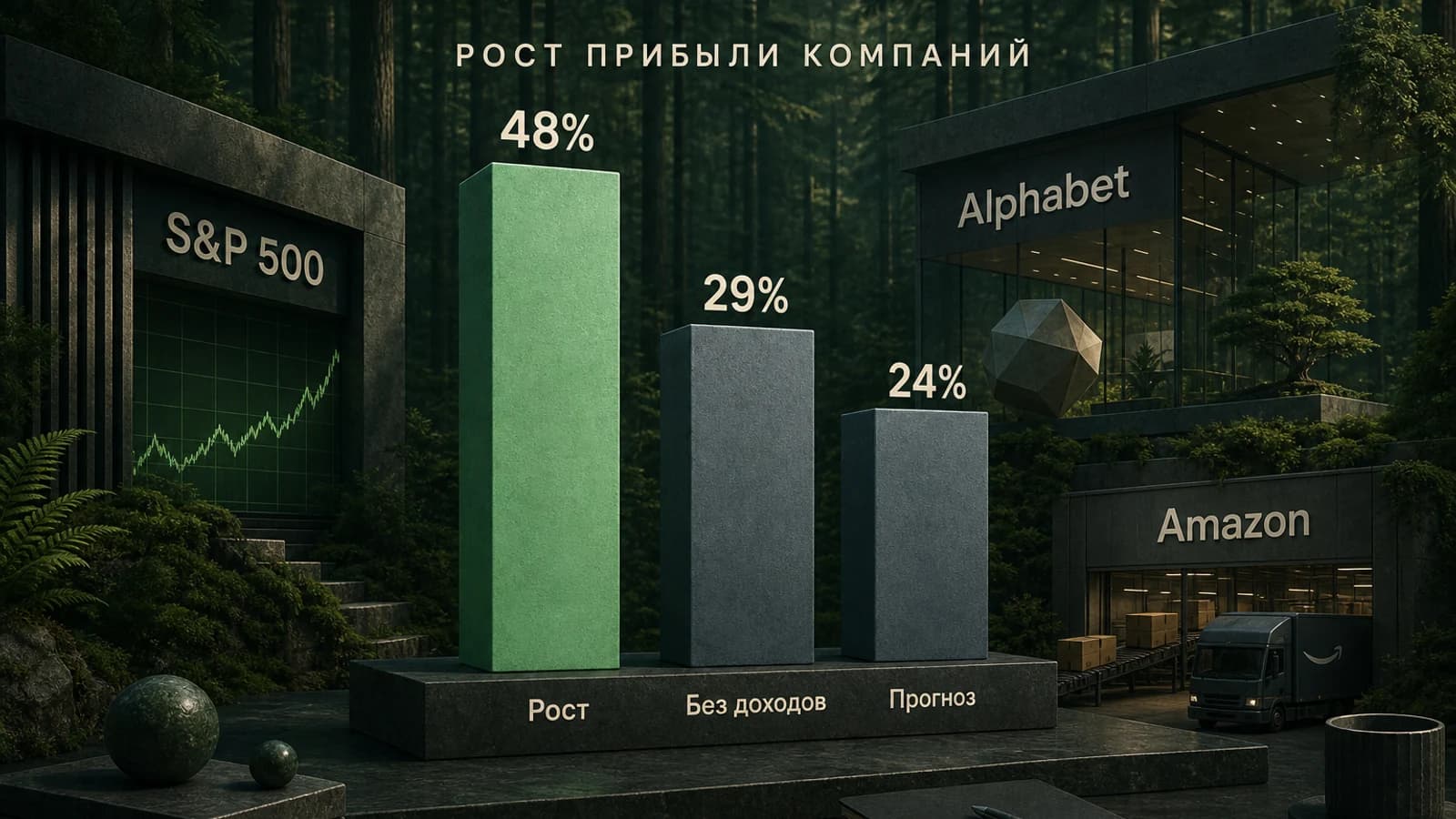 Инфографика: 48% рост прибыли компаний