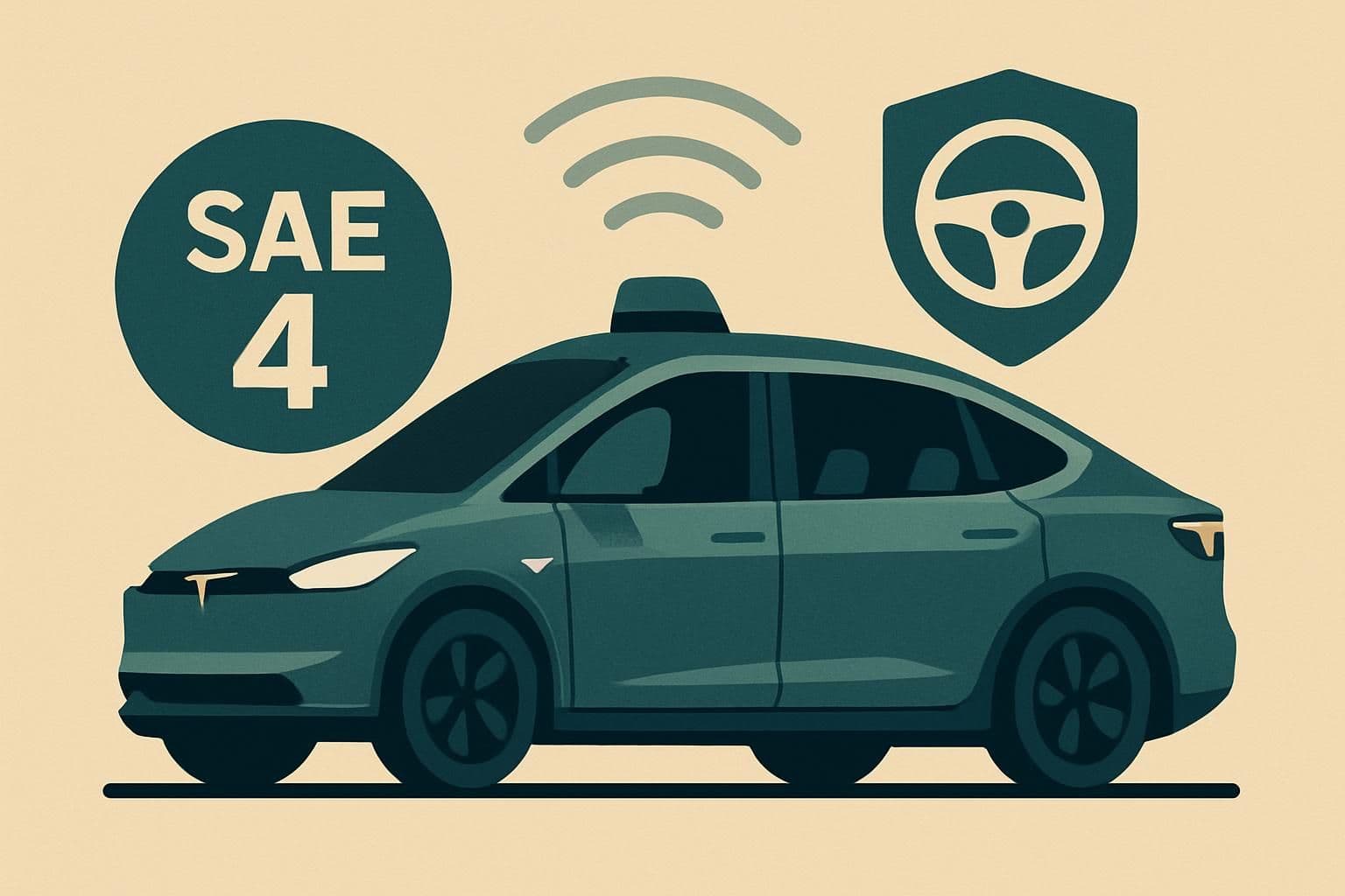 Tesla раскрыла детали Cybercab в руководстве для экстренных служб: система SAE Level 4 и салон без руля