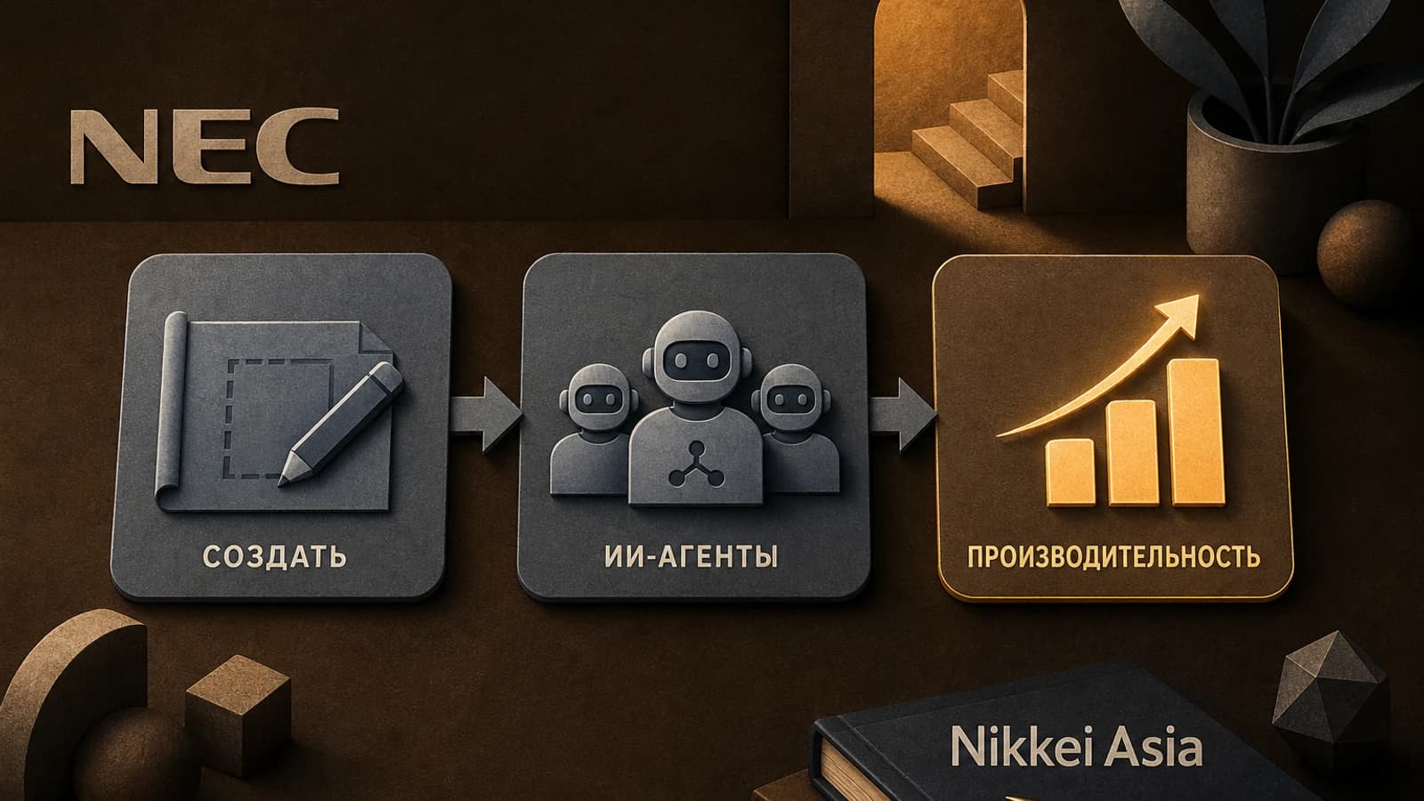 Инфографика: NEC — повысить производительность