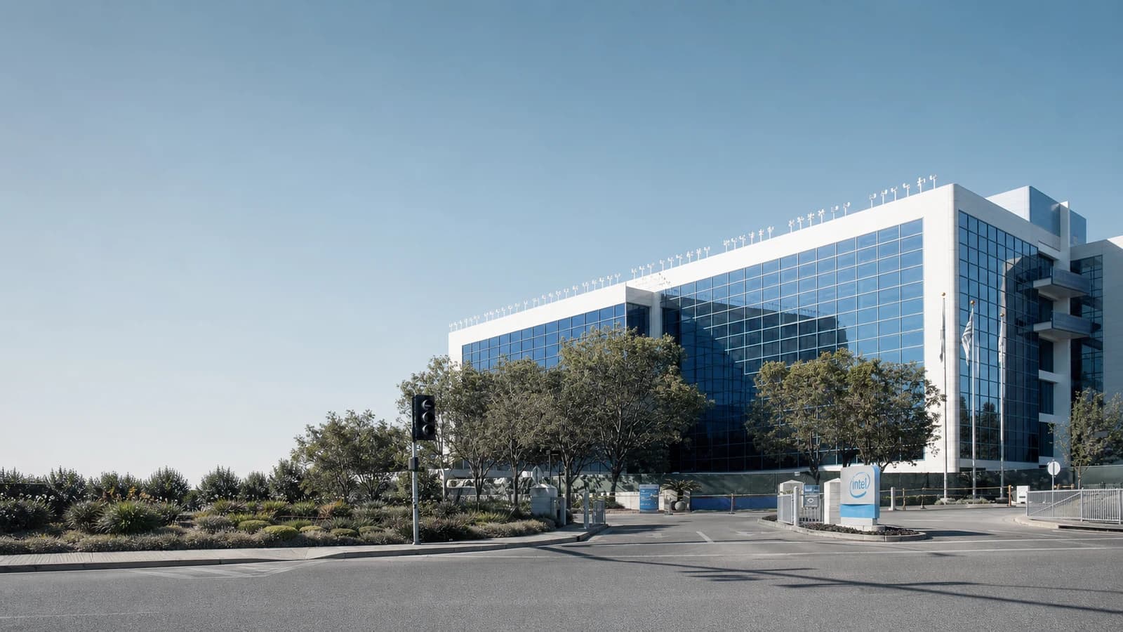 Штаб-квартира Intel в Санта-Кларе