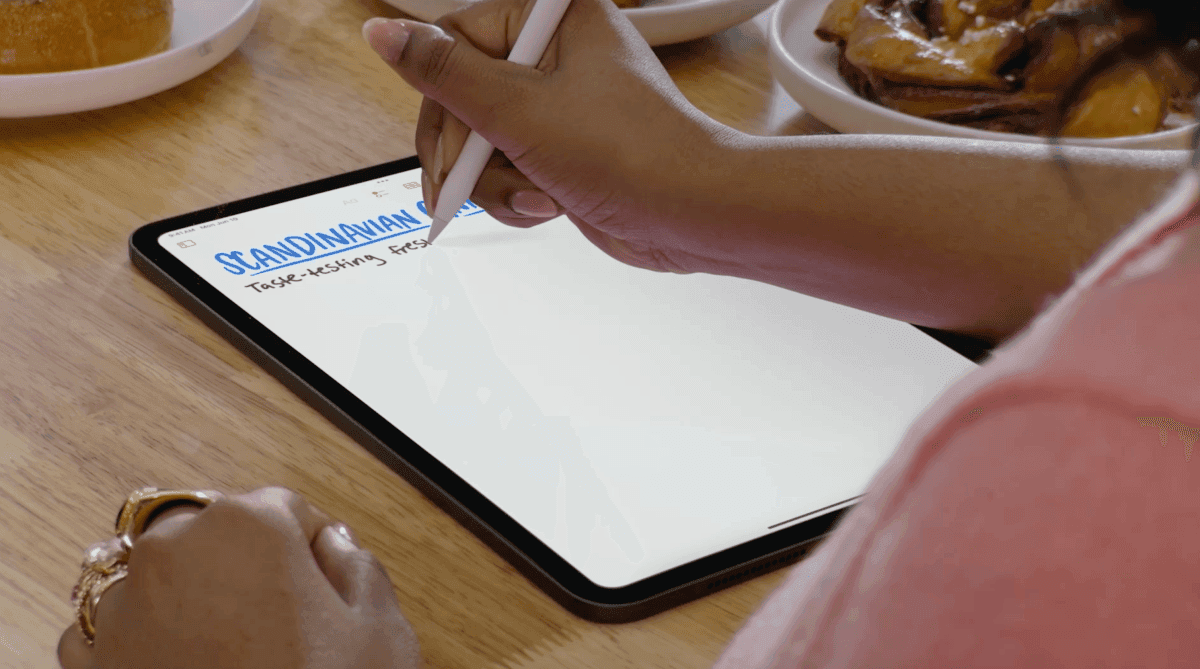 Apple откроет распознавание рукописного ввода в iPadOS 27 для сторонних приложений