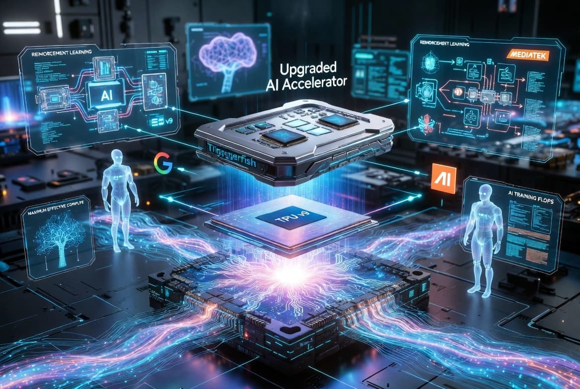 Google готовит модификацию TPU v9 под кодовым названием Triggerfish