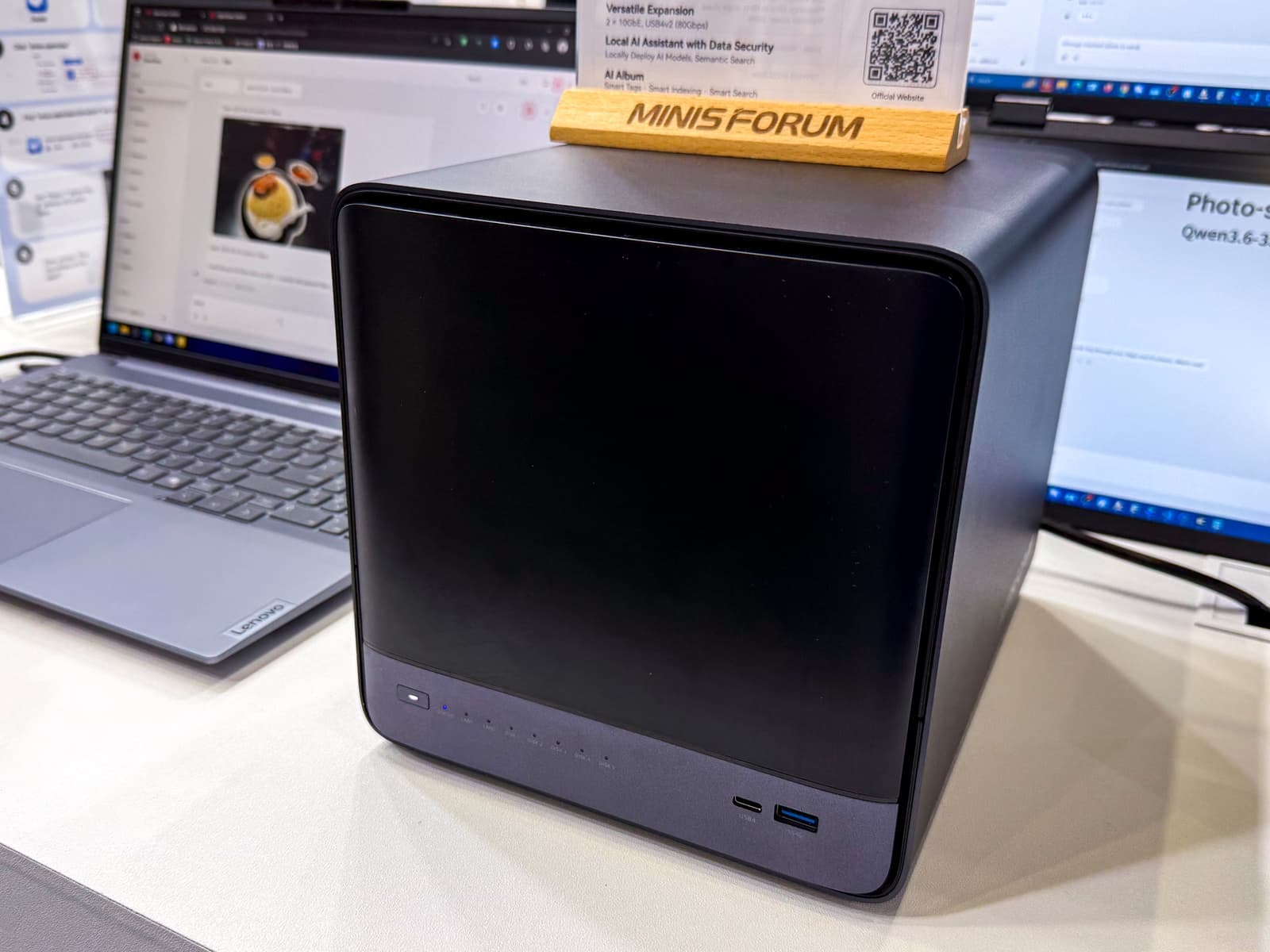 Minisforum представила NAS N5 Max на базе Ryzen AI Max+ 395 для локального запуска ИИ