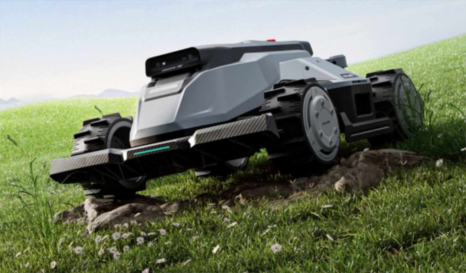 TerraMow показала роботизированную газонокосилку X AWD с шестью камерами и 28-ядерным процессором