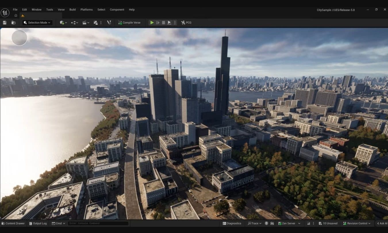 В Unreal Engine 5.8 встроили поддержку LLM и экспериментальный плагин MCP для работы ИИ внутри движка