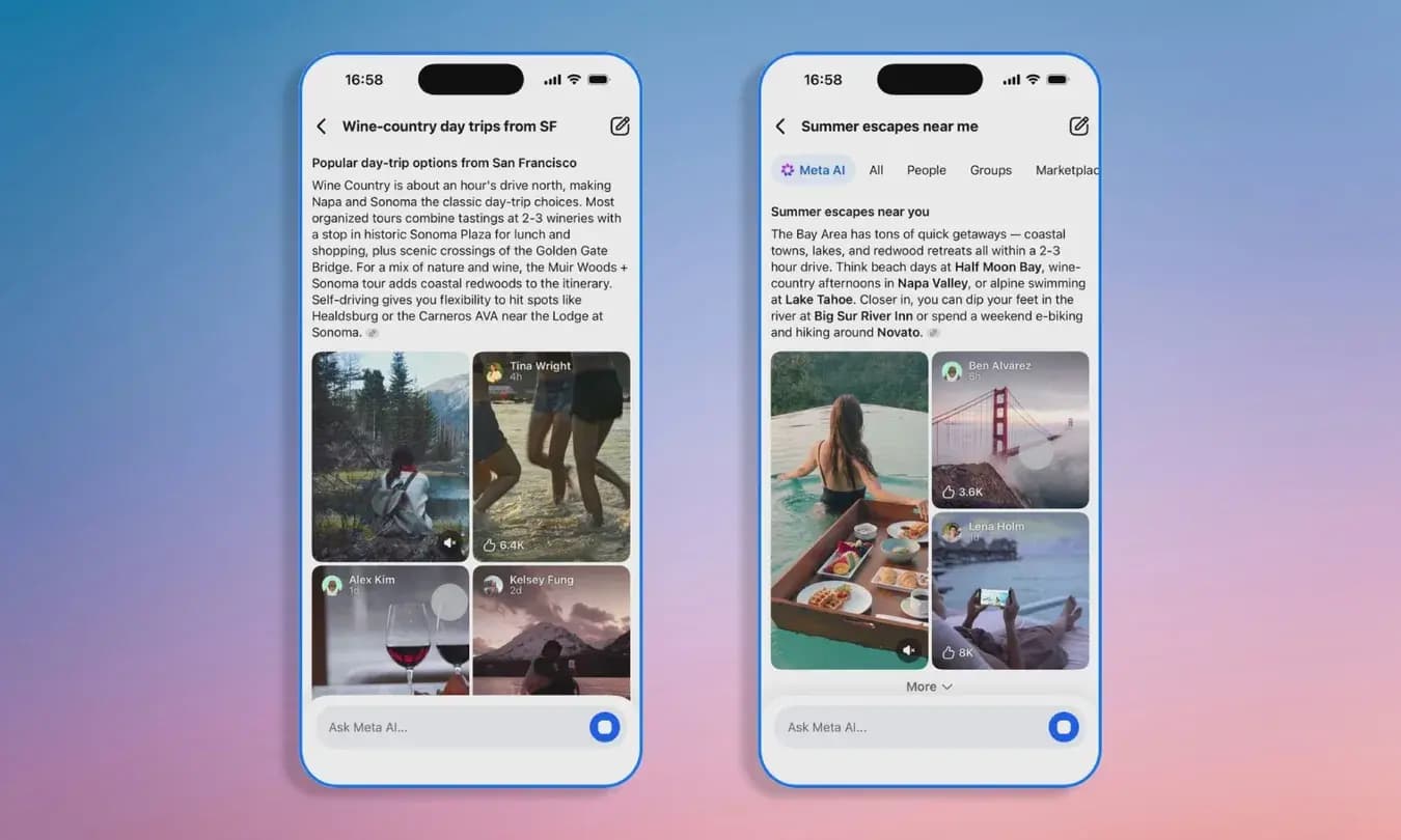 В соцсети появился AI Mode для поиска ответов по постам и Reels